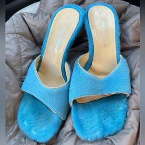 Dolce and Gabbana slide sandals